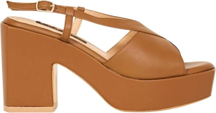 Albano Sandals Brown Dames