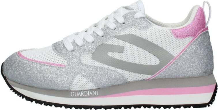 Alberto Guardiani Glitter Mesh Retro Sneakers Multicolor Dames