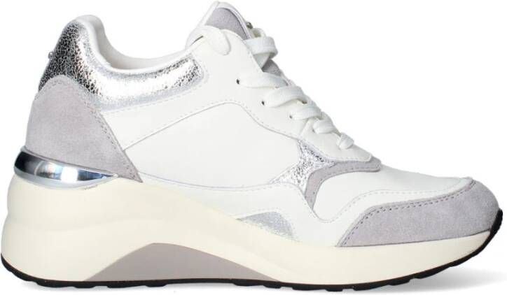 Alberto Guardiani Leren Sneakers met Uitneembare Binnenzool White Dames