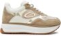 Alberto Guardiani Louise 4303 Low Suede Sneakers Beige Dames - Thumbnail 1