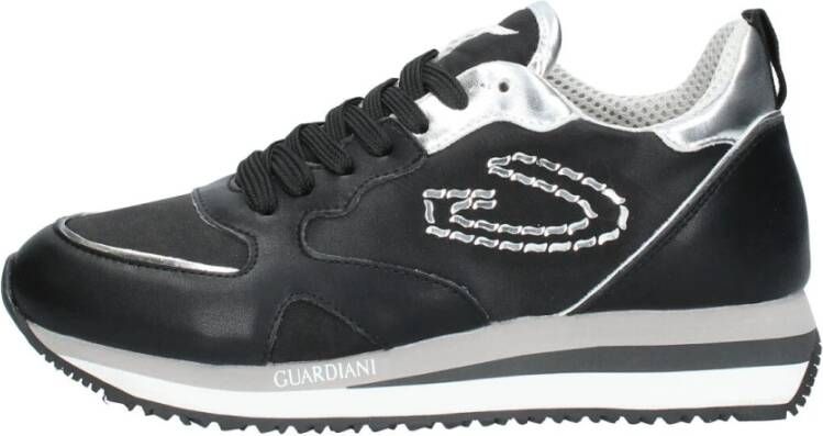 Alberto Guardiani Retro WEN Leren Sneakers Black Dames