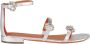 Aldo Castagna Flat Sandals Grijs Dames - Thumbnail 1