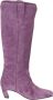 Aldo Castagna High Boots Purple Dames - Thumbnail 1