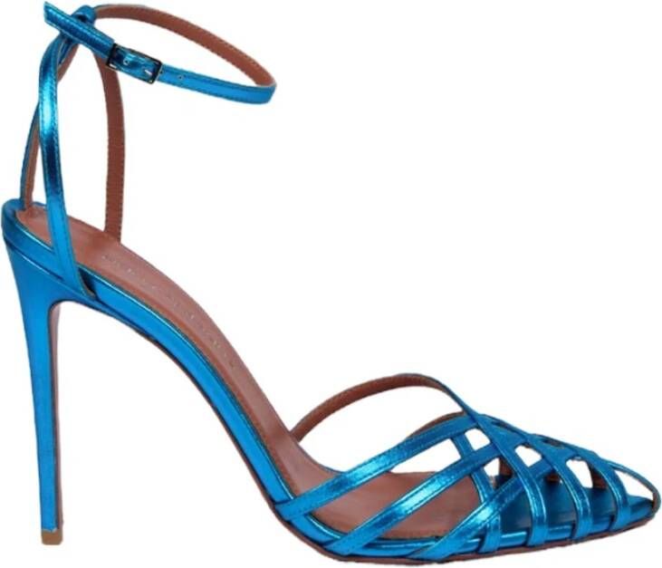 Aldo Castagna High Heel Sandals Blue Dames