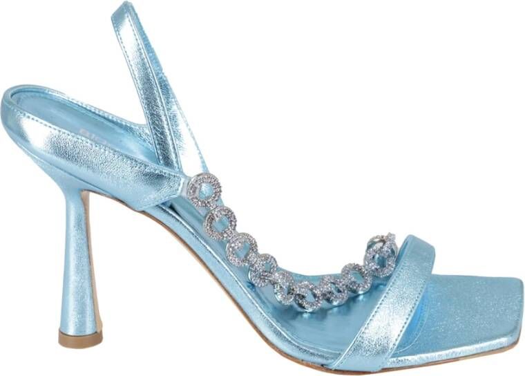 Aldo Castagna High Heel Sandals Blue Dames