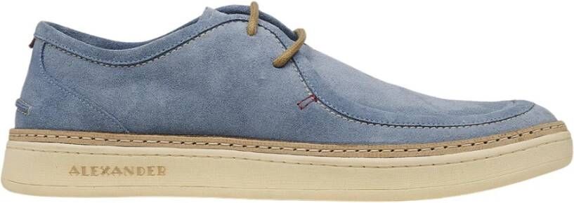 Alexander 1910 Denim Veterschoenen Blue Heren