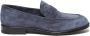 Alexander Hotto Blauwe Suède Loafer Schoenen Blue Heren - Thumbnail 1