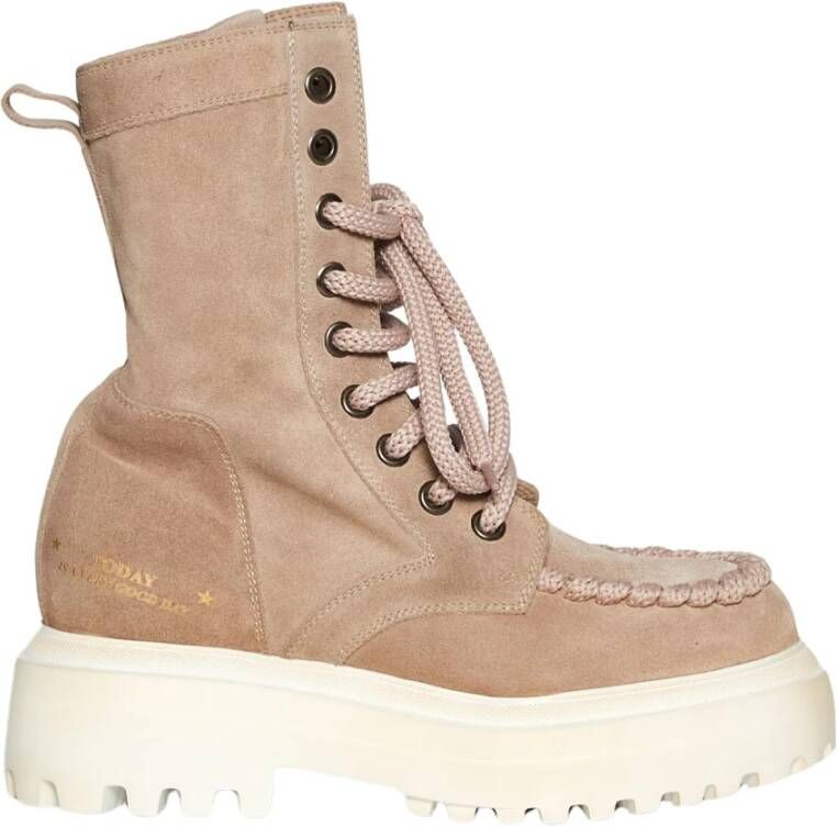 Alexander Hotto Stijlvolle Polacco Schoenen Beige Dames