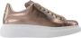 Alexander mcqueen Lage-top sneaker Oversized Sneakers Leather Beige in bruin - Thumbnail 1