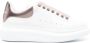 Alexander mcqueen Bronzen Hiel Witte Leren Sneakers White Dames - Thumbnail 8