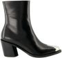 Alexander mcqueen Zwarte Boxcar Pumps met Zilveren Accenten Black Dames - Thumbnail 3