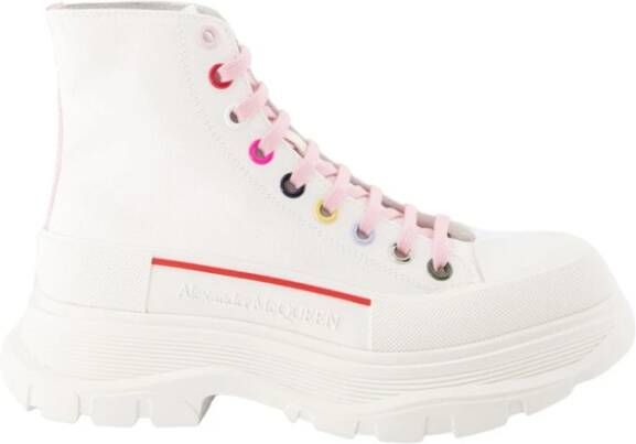 Alexander mcqueen Bottines Tread Slick Taille: 36 Couleur Presta: Multicolore Wit Dames