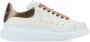 Alexander mcqueen Wit Beige Leren Oversized Sneakers White Dames - Thumbnail 5