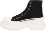 Alexander mcqueen Canvas boots Black Dames - Thumbnail 1