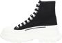 Alexander mcqueen Canvas boots Black Dames - Thumbnail 1