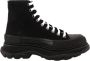 Alexander mcqueen Canvas Veterschoenen voor Heren Black Heren - Thumbnail 1