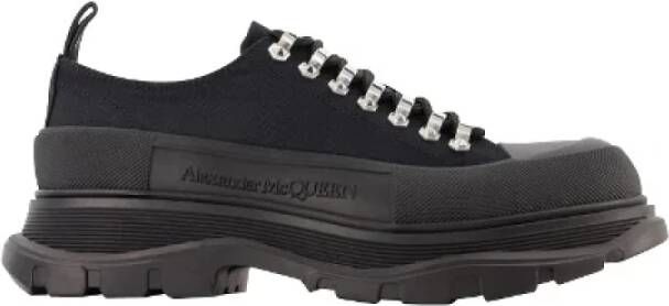 Alexander mcqueen Canvas sneakers Black Heren