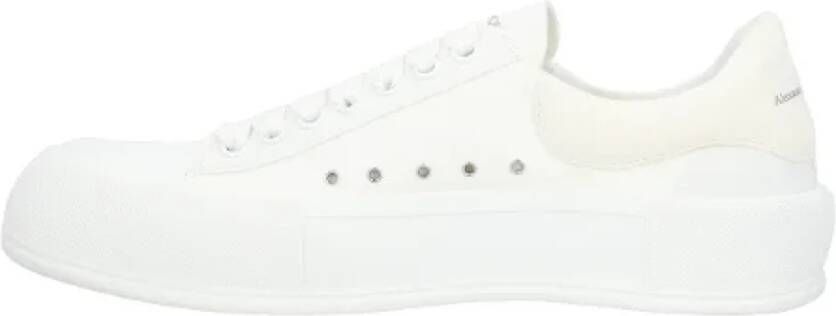 alexander mcqueen Canvas sneakers White Heren