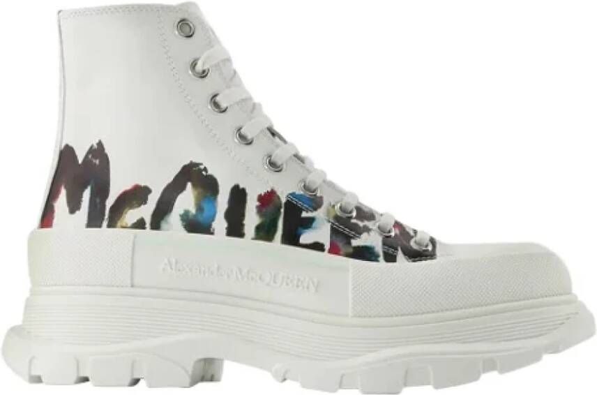 Alexander mcqueen Canvas sneakers White Heren