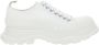 Alexander mcqueen Witte sneakers met reliëflogo White Dames - Thumbnail 1