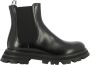 Alexander mcqueen Zwarte platte schoenen met uitlopende lug zool Black Dames - Thumbnail 1