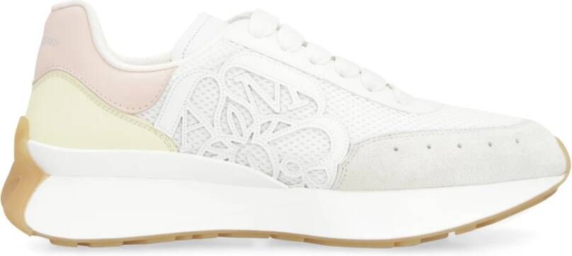 alexander mcqueen Chunky Sole Spirit Runner Sneakers White Dames