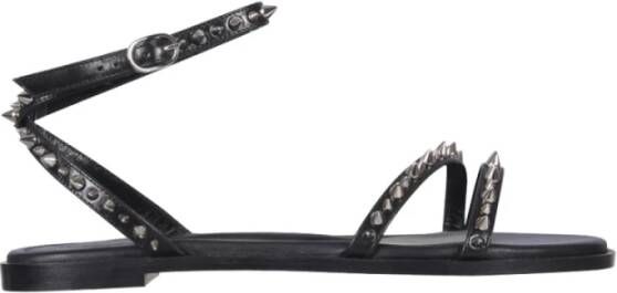 Alexander mcqueen Flat Sandals Zwart Dames