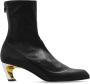 Alexander mcqueen Gehakte enkellaarzen Black Dames - Thumbnail 1