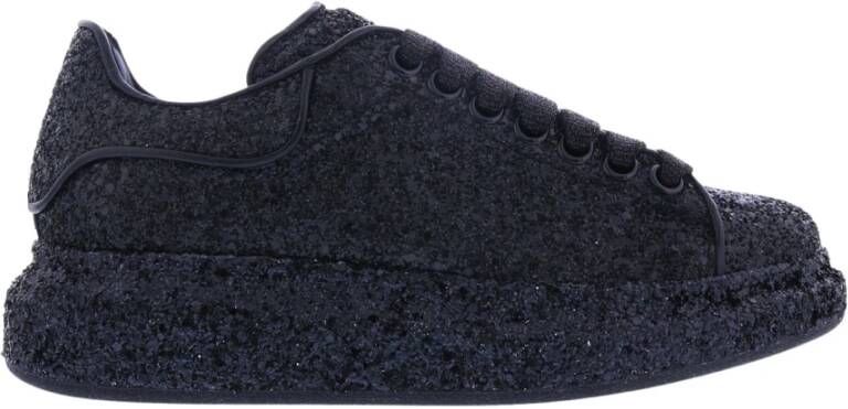 Alexander mcqueen zwart online suede dames