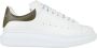 Alexander mcqueen Groene Oversized Leren Sneakers White - Thumbnail 1