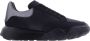 Alexander mcqueen Heren New Court Sneaker Zwart Grijs Black Heren - Thumbnail 1