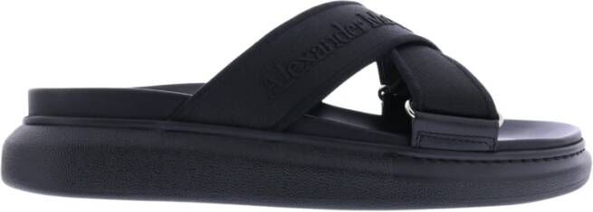 Alexander mcqueen Heren Sandal Leath.S.Rubb. Slider Lo Black Heren