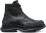 Alexander mcqueen Zwarte Tread Slick Enkellaarzen voor Heren Black Heren - Thumbnail 6