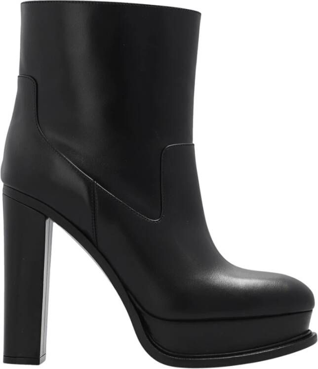 Alexander mcqueen Geplooide laarzen Black Dames