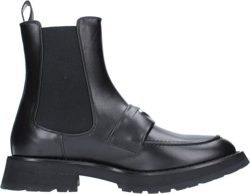 alexander mcqueen Laarzen Zwart Black Heren