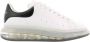 Alexander mcqueen Witte leren sneakers met zwarte hak Moderne stijl Wit - Thumbnail 5