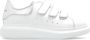 Alexander mcqueen Velcro Leren Sneakers White Dames - Thumbnail 5