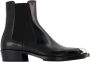 Alexander mcqueen Leather boots Black Dames - Thumbnail 1