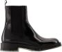 Alexander mcqueen Leather boots Black Dames - Thumbnail 1