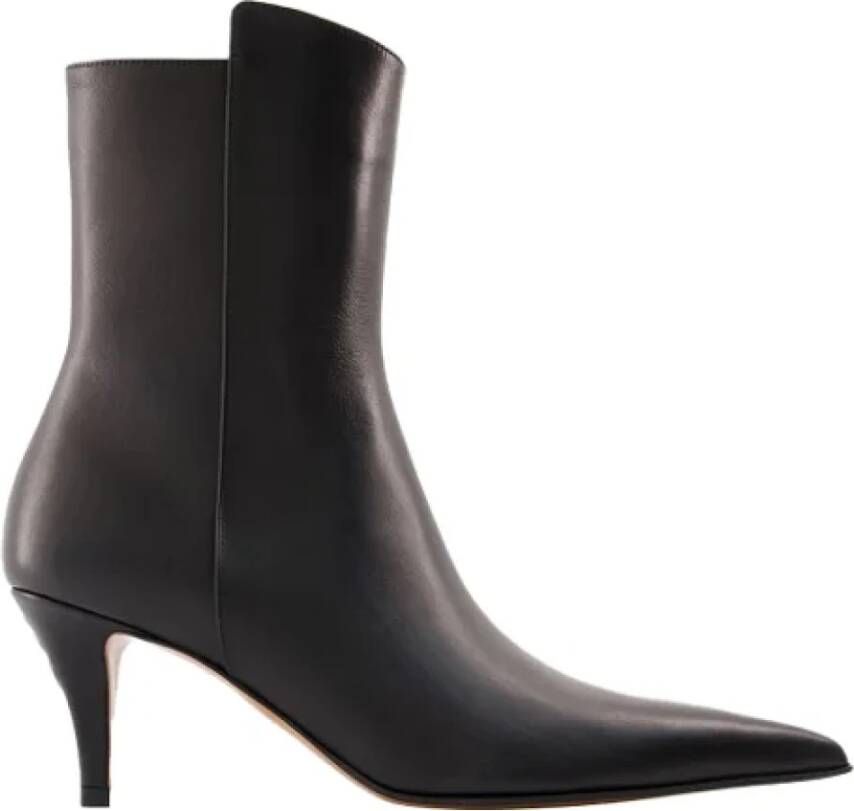 Alexander mcqueen Leather boots Black Dames