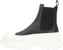 Alexander mcqueen Leather boots Black Heren - Thumbnail 1