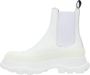 Alexander mcqueen Leather boots White Dames - Thumbnail 1