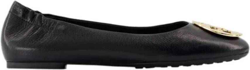 Alexander mcqueen Leather flats Black Dames