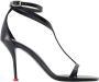 Alexander mcqueen Leather heels Black Dames - Thumbnail 1