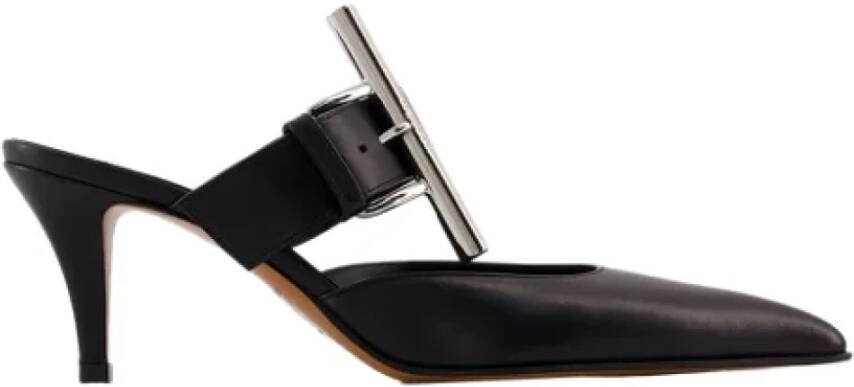 Alexander mcqueen Leather sandals Black Dames