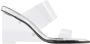 Alexander mcqueen Leather sandals White Dames - Thumbnail 1