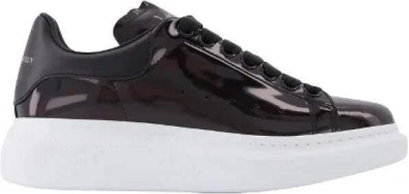 Alexander mcqueen Leather sneakers Black Dames