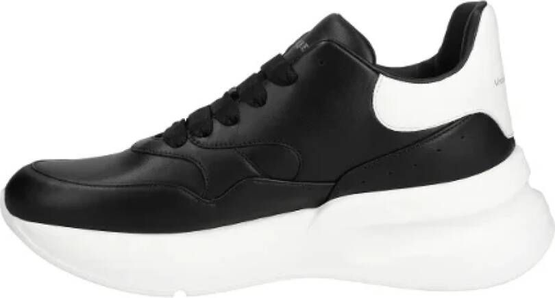 Alexander mcqueen Leather sneakers Black Dames