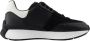 Alexander mcqueen Leather sneakers Black Dames - Thumbnail 1