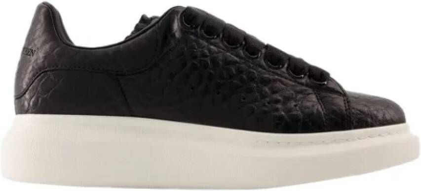 Alexander mcqueen Leather sneakers Black Dames